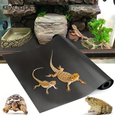 Reptilien Teppich Terrarium Auskleidung Einstreu Reptilien Substrat Matte Sicher Und Bequem Reptilien Käfig Matte Für Schlange Echse