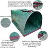 Garden Leaf & Garbage Collection Bag – Semi-Circular Dustpan Compatible,  Leaf Storage and Outdoor Cleaning Bag