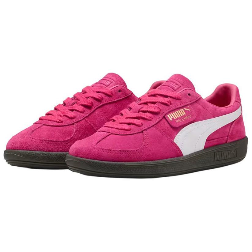 Puma Palermo Pink White Unisex Sneakers 396463-45