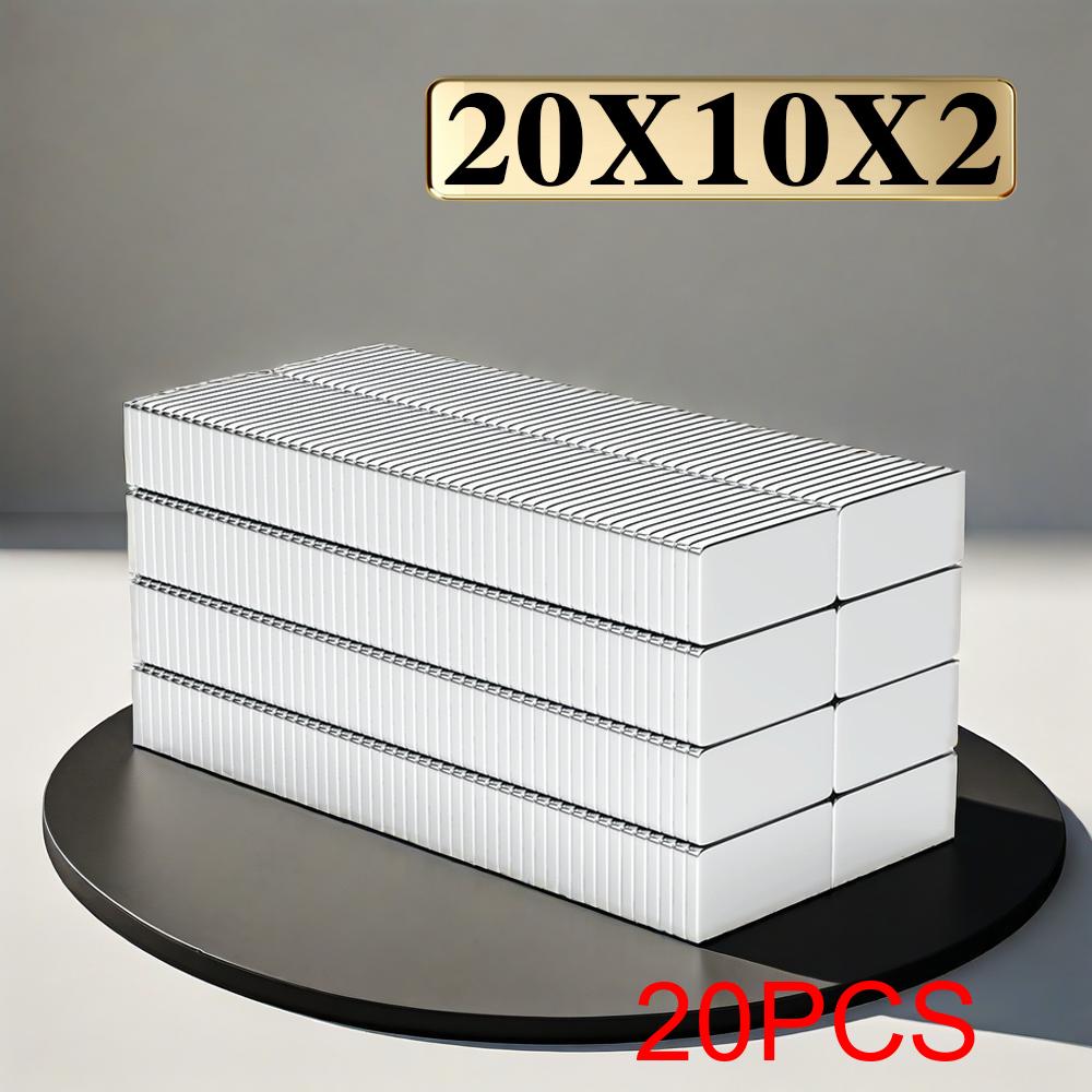 Block Refrigerator Magnets Imanes Para Manualidades for Refrigerator, Office, DIY 20x10x2 20x10x3 5x5x5 20x10x5mm