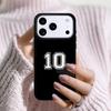 Number 10 Football Phone Case For Apple iPhone 17 Air 16E 15 14 Plus 13 12 11 Pro Max Mini Funda Cover