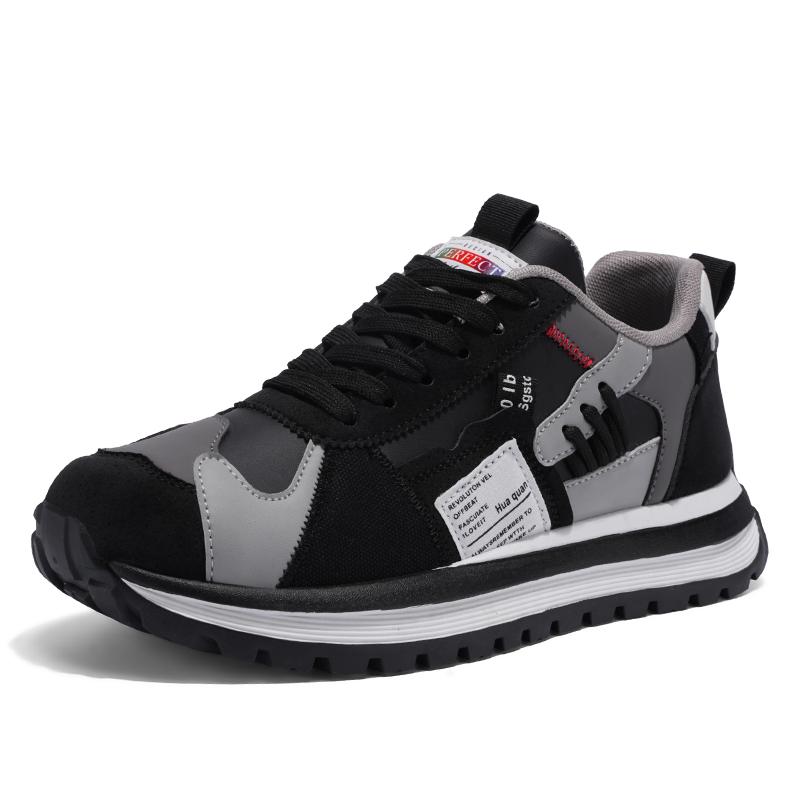 

Увеличить мужская обувь новые большие размеры модная повседневная спортивная обувь мужские кроссовки на платформе мужские панк-обувь беговые мокасины 39