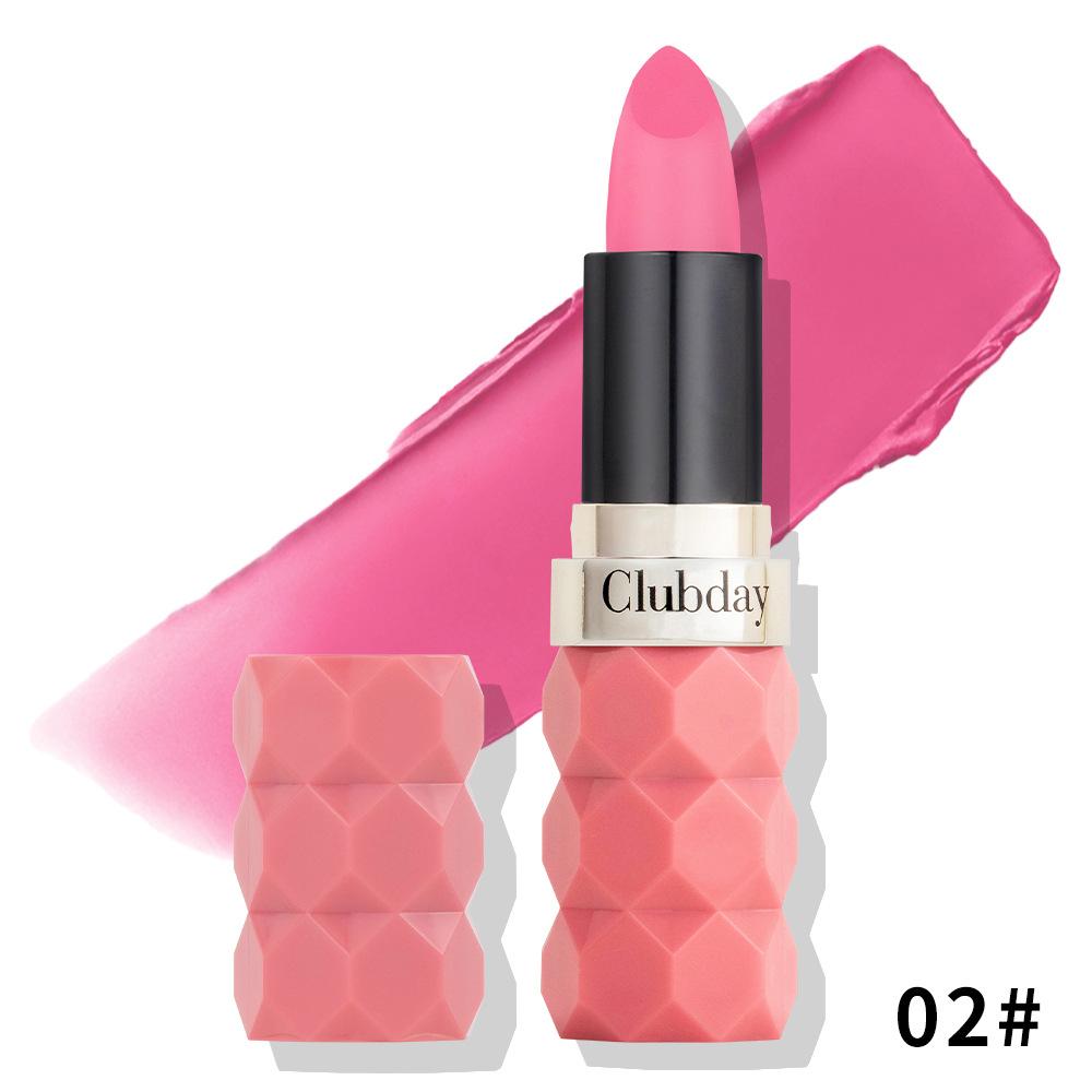 

8-цветная матовая бархатная помада с антипригарным покрытием, губная помада, долговечная высокопигментированная губная помада, водостойкая помада, макияж для губ, подарок для женщин 2#