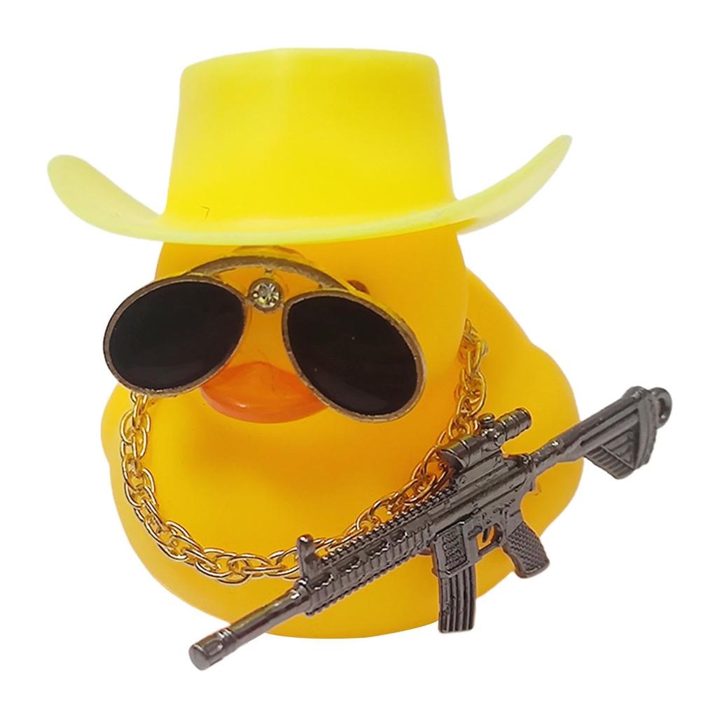 Car Dashboard Decoration, Funny Duck Dashboard Decor - Duck Figurine Car Decoration, DIY Duck
