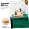 LEDMOMO Multi-Purpose Wooden Display Stand, Tiered, for Collectibles, Figures, Jewelry, Toy Models, and Cake Stands