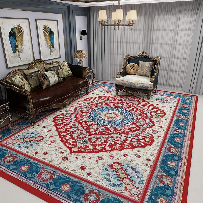 Vintage Teppich Wohnzimmer Teetisch Teppich Europäischer und amerikanischer Luxus High End Persischer Stil Nachttisch Teppich