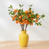 Faux Orange Artificial Orange Branch Green Leaves Simulation Fruit Tree  Restaurant Hotel