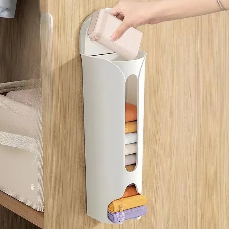 Wandmontierte Unterwäsche-Aufbewahrungsbox, Kleiderschrank-Unterwäsche, Socken, Unterwäsche-Aufbewahrungsbox, Socken-Aufbewahrungsbox, Organizer De Ropa