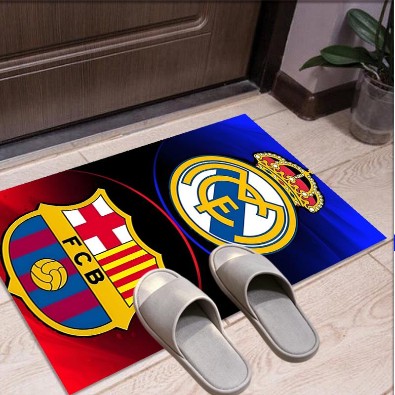 Tappeto con Fantasia Squadra di Calcio, Tappetino Interno/Esterno, per Picnic, Sala Giochi, Camera da Letto, Ufficio, Soggiorno, Tappeto Decorazione Casa, Regalo di Compleanno