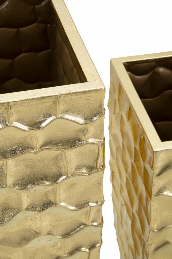 Vase Holder Glody Set 3 Pcs Cm 38x38x94 - 30.5x30.5x76 - 23x23x63