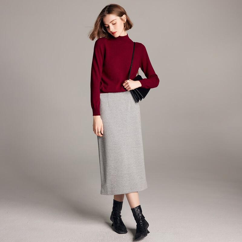 PALUOPO Women's Pure Cashmere Sweater