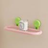Free Punch Suction Cup Storage Shelf Drainable Toiletries Organizer  Bathroom Accessories