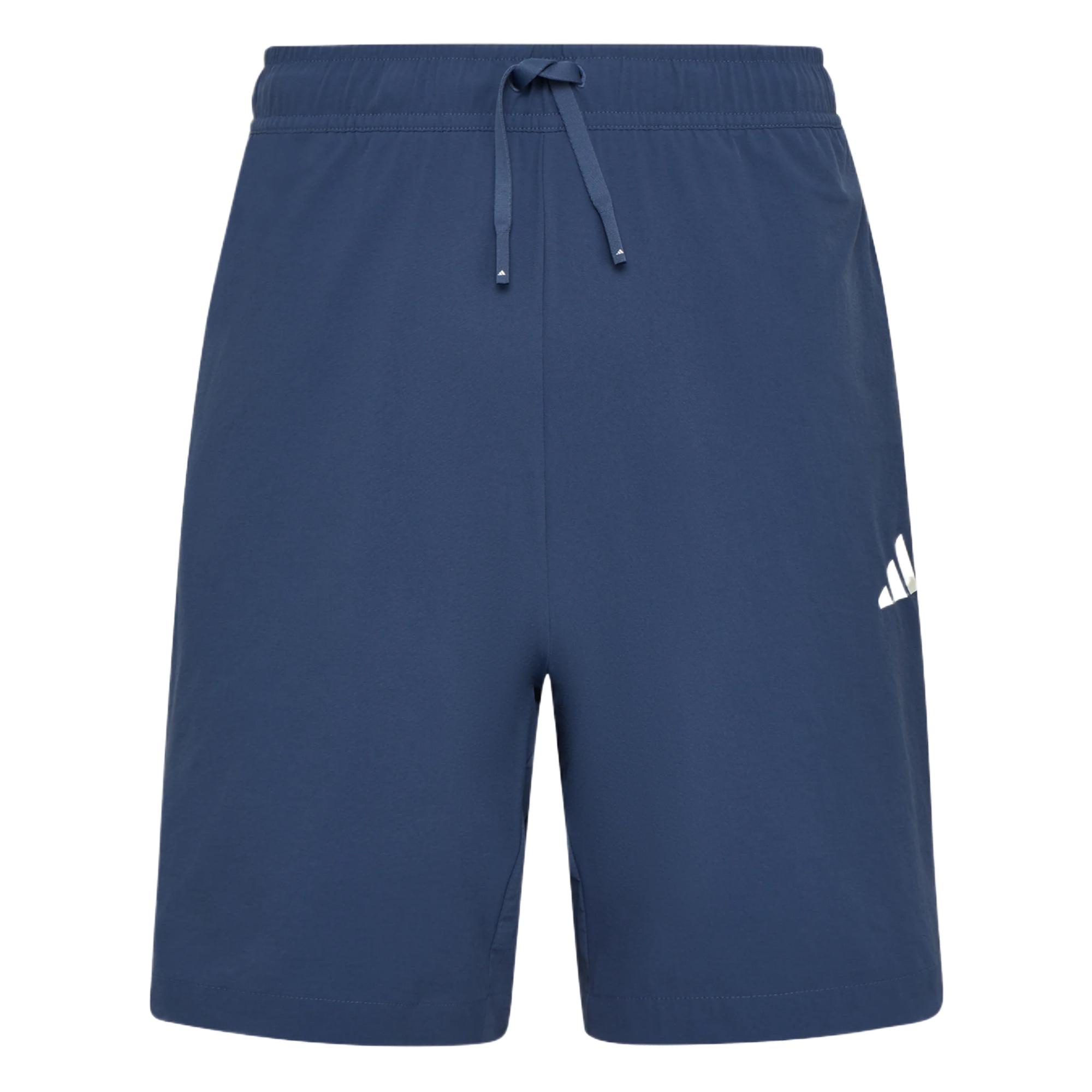 Adidas Solid Color Lace-Up Mid-Rise Sports Shorts Men shorts KX0497 S