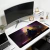 Neon Motorcycle Rider Gaming Mouse Pad Large Extended Waterproof Antislip Desk Mat For Esports Gamers Home Office Laptop