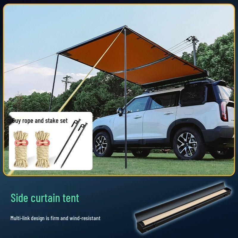 Equation Leopard Roof Rack Frame Extension with Folding Ladder for Off-road Modification