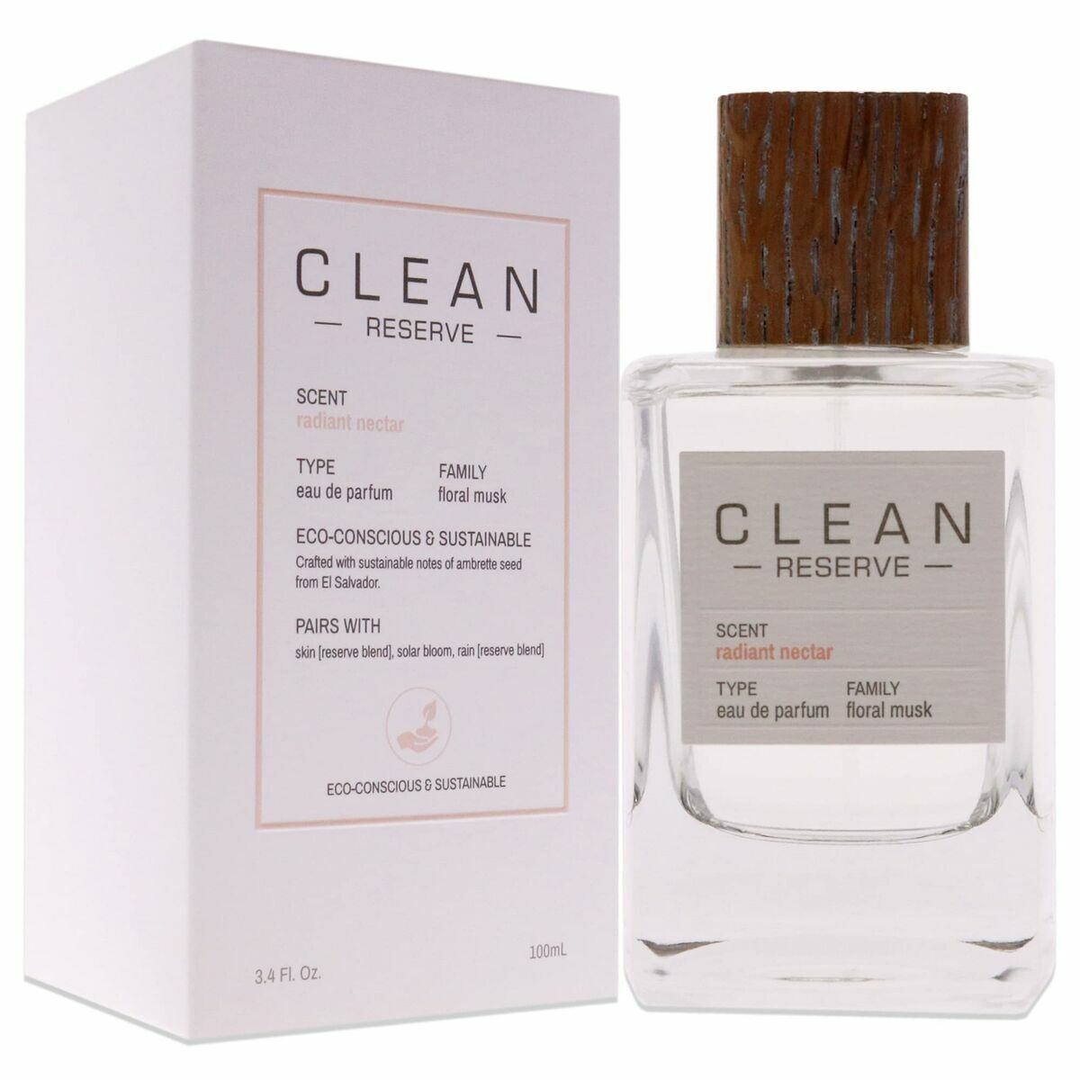 

Женская парфюмерная вода Clean Radiant Nectar EDP 100 мл