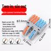 Quick Connector for Home Wiring: Two-in-Six-Out, Four-Out, Eight-Out Terminal Block for Distribution Box