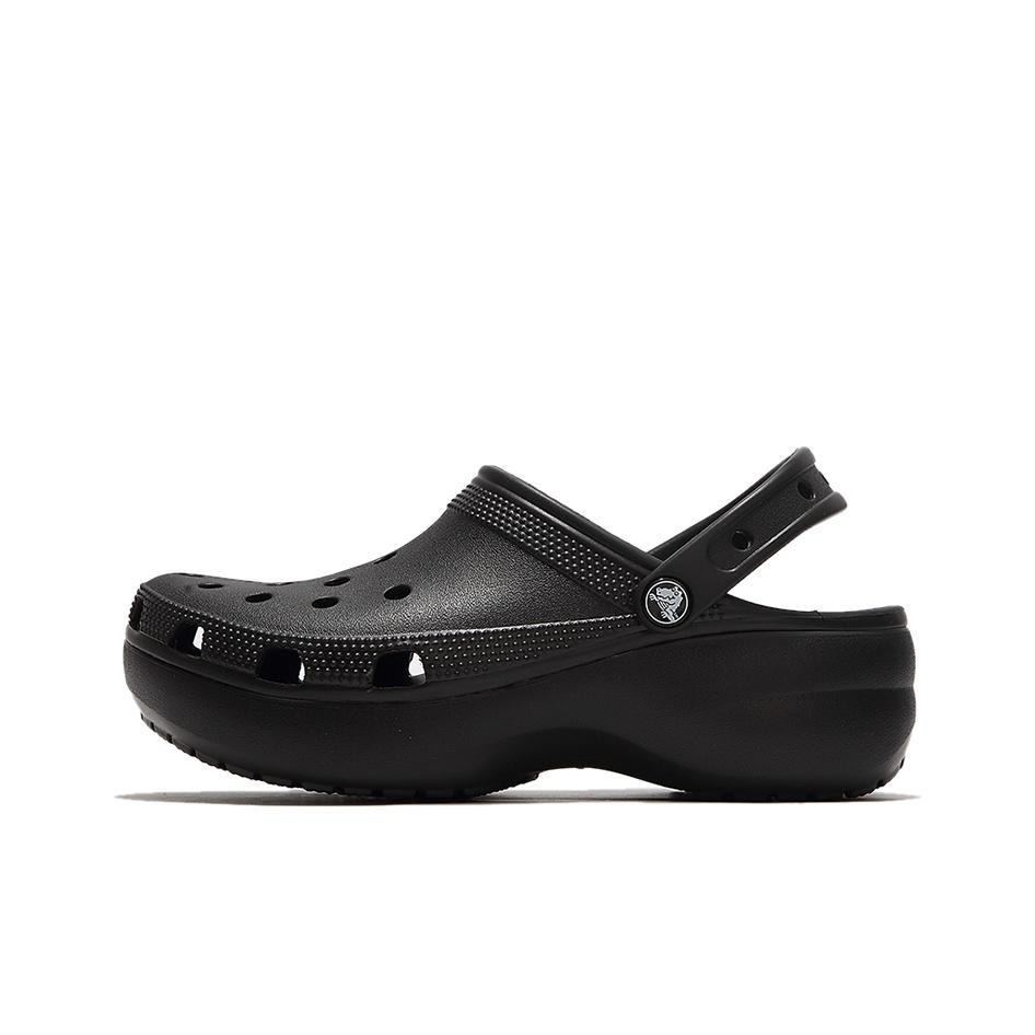 Crocs Classic Platform Clog Black Women Sneakers 206750-001