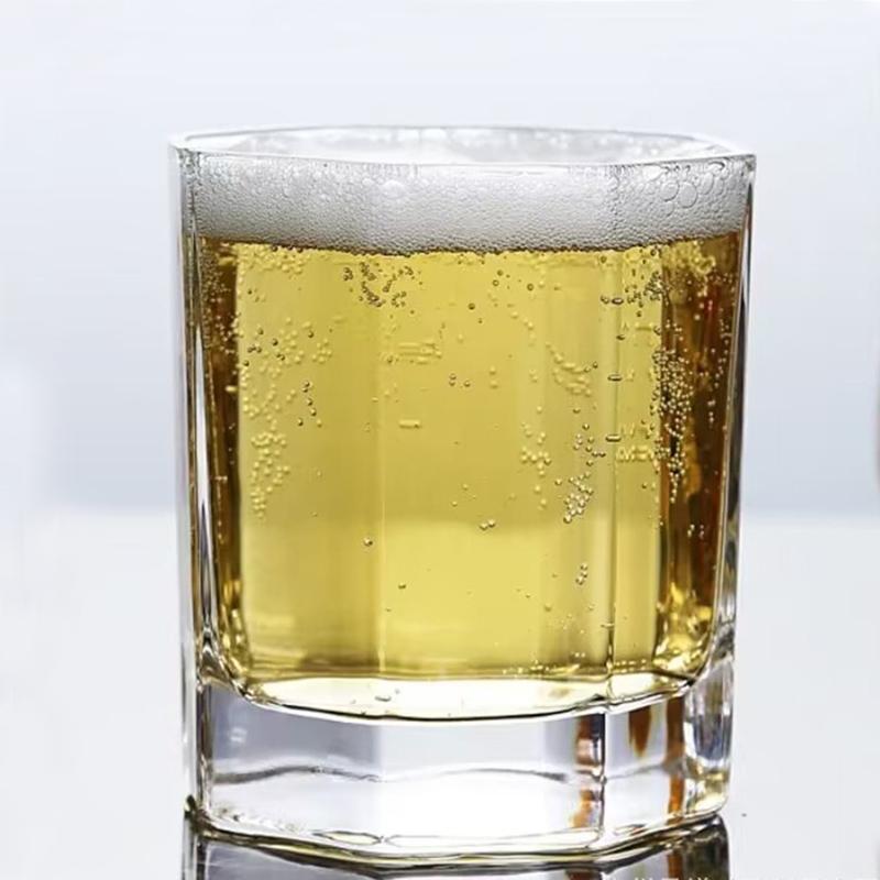 260ml 6PCS Wine Glasses Sets for Vodka Practical Travel Outdoor Cups Set Glass Creative Cold Beverage Transparent Drinkware Set
