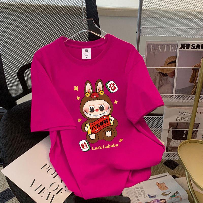 

T-shirt Sleeve Tops Women Oversize Loose Short Baju Perempuan Murah Wanita Baggy 140