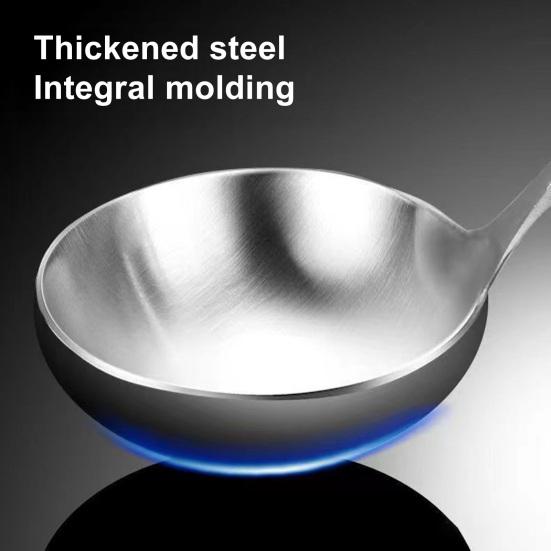 Stainless Steel Spatula Turner Heat-Resistant Soup Ladle Spatula Set Anti-Slip Grip Kitchen Cooking Utensils