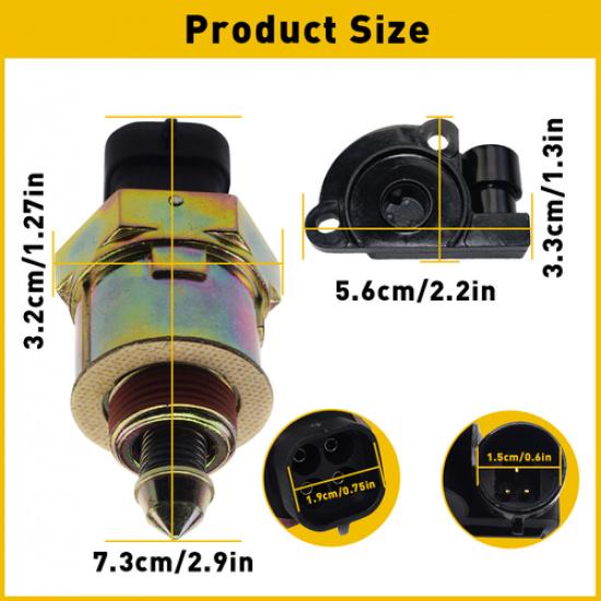 New Idle Control Valve & Position Throttle Sensor Fit 1991-1995 Chevrolet C1500