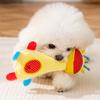 Pet Voice Toys Cartoon Plush Dog Teeth Grinding Toys Teeth Cleaning Wear resistant Cat and Dog Training Fun Pet Supplies