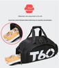 Large Waterproof Travel Bag with Wet/Dry Separation for Sports, Yoga, Swimming, Fitness, Student or Business Trips
