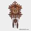 Handcraft Wood Clock House Style Wall Clock Art Vintage Home Decoration