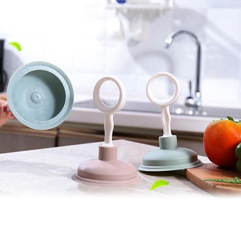 Kitchen Toilet Drain Plungers Bath Sink Power Pipe Dredging Tool Suction Cup Plug Toilet Bathroom Tools Suction Home Accessories