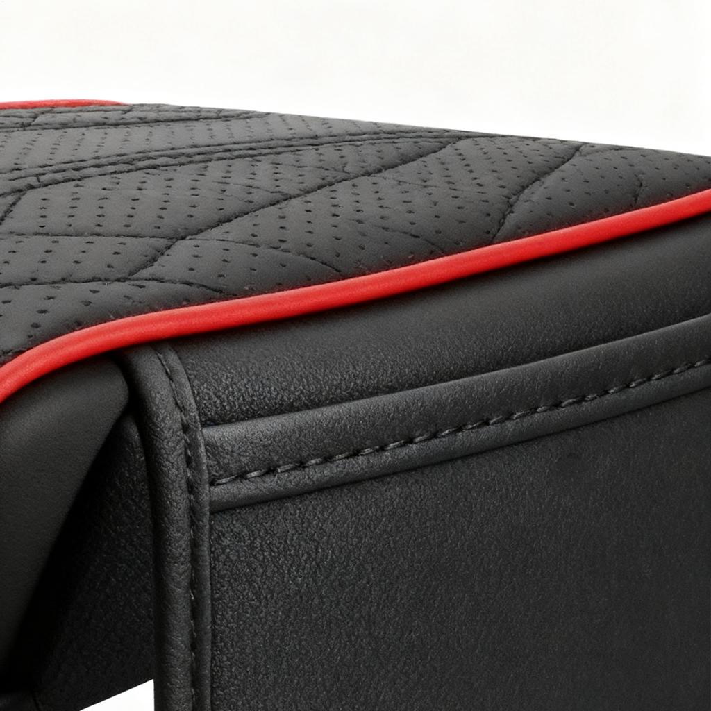 new Universal Car Arm Rest Cushion PU Leather Breathable Center Console Box Cover Anti Scratch Armrest Box Protector Cover