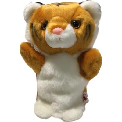 Cute Sales Plush Tiger Hand Puppet J0074