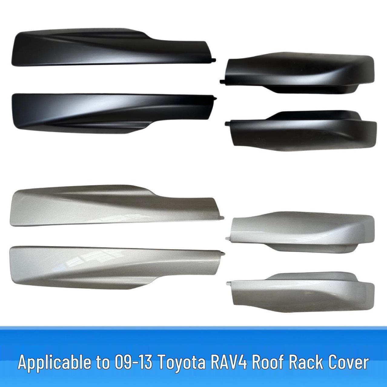 Toyota RAV4 Dachträgerabdeckungen (09-14) Schutzblech 63491-0R020/63492-0R020 schwarz