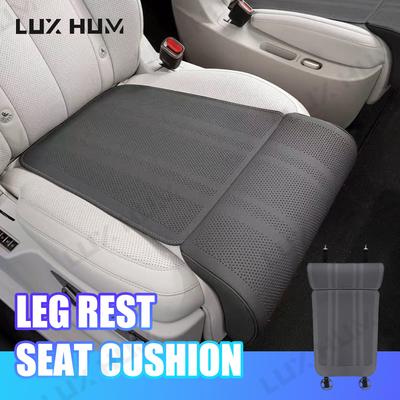 Car Seat Cover with Leg Extender Support Cushion Legrest Breathable Car Seat Cushion with Led Rest Universal for Sedan Suv Truck