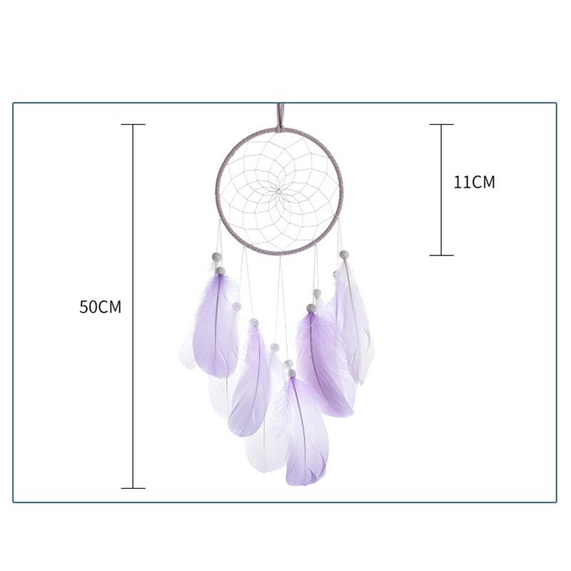 Home Decoration Girl Heart Room Pendant Simple Dream Catcher Small Night Light Handmade Lovely Birthday Gift Wedding Decoration