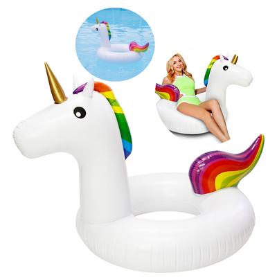 Unicorn Inflatable Holiday Mattress Ring 90 Cm for Swimming Pool