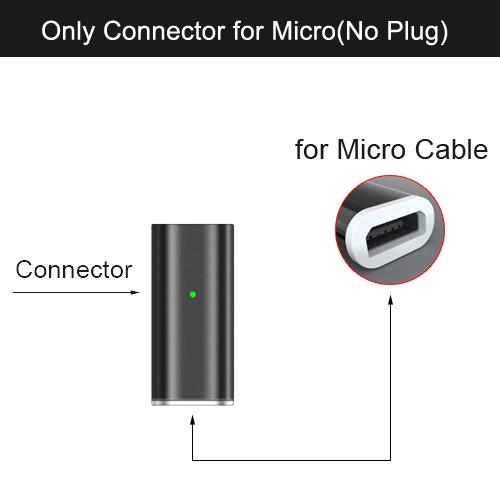 Adaptateur Magnétique Micro Type C Pour Samsung Galaxy S24+ Galaxy Xcover7 Ulefone Armor 26 Ultra Xiaomi 14 Ultra Doogee U10 Chargement