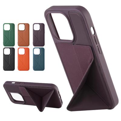 Uniwersalne skórzane etui ochronne i podstawka dla Apple iPhone