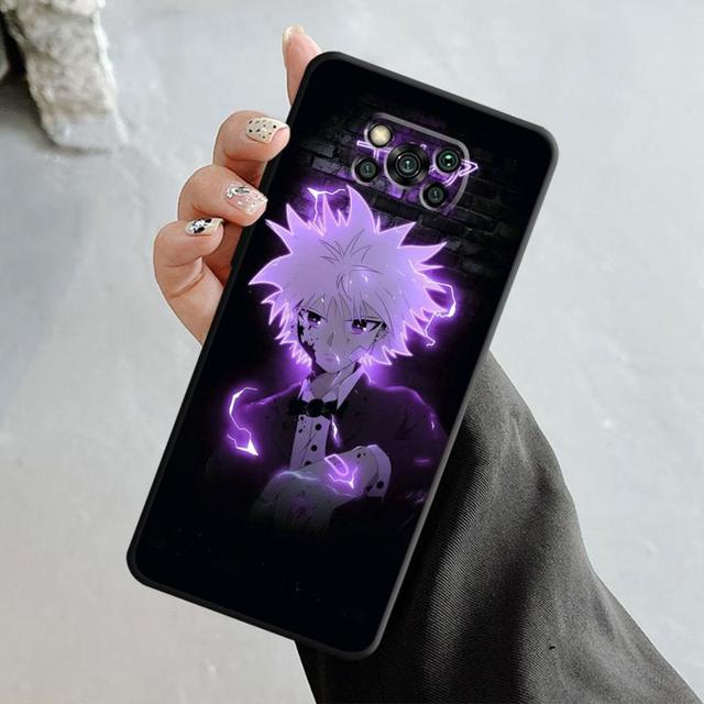 Hunter ×Hunter Killua Zoldyck For Xiaomi Poco X3 Nfc X4pro X5 M3 For Mi 12 13 11 10 10t 8 Note10 Lite 11ultra 11t Pro F1 Cover