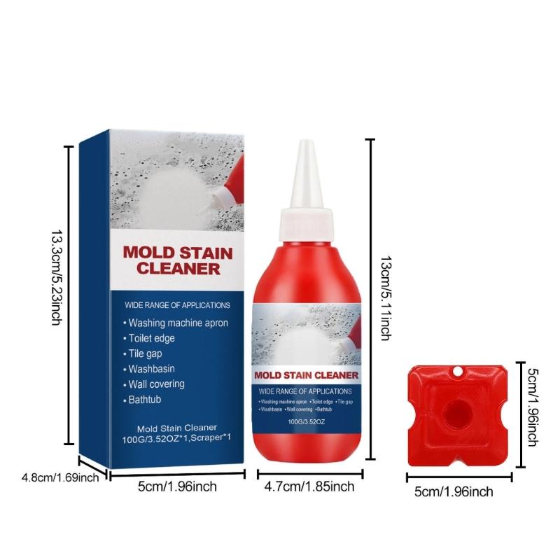 Mold and Mildews Stains Cleaner Gel for Washing Machine Washer,Household Mold Stain Cleaner Mold Stain Remover Gel