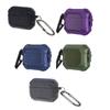For  2 Case, Carbon Fiber Secure Lock Clip Full Body Shockproof Hard Shell Protective Case Cover W/ Keychain