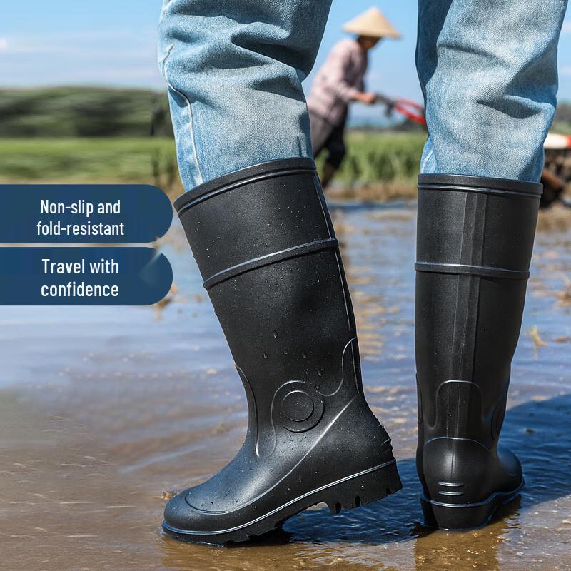 Zhuo Pu High-Top Waterproof Rain Boots
