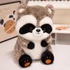 Zoo Trio: Raccoon, Red Panda & Koala Plush Set