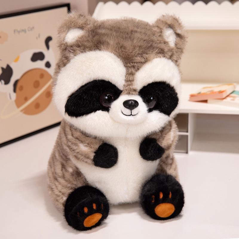Zoo Trio: Raccoon, Red Panda & Koala Plush Set