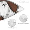 Juice Wrld 999 Quadratischer Kissenbezug Polyester Leinen Samt Kreativer Reißverschluss Dekor Kissenbezug Sofakissenbezug