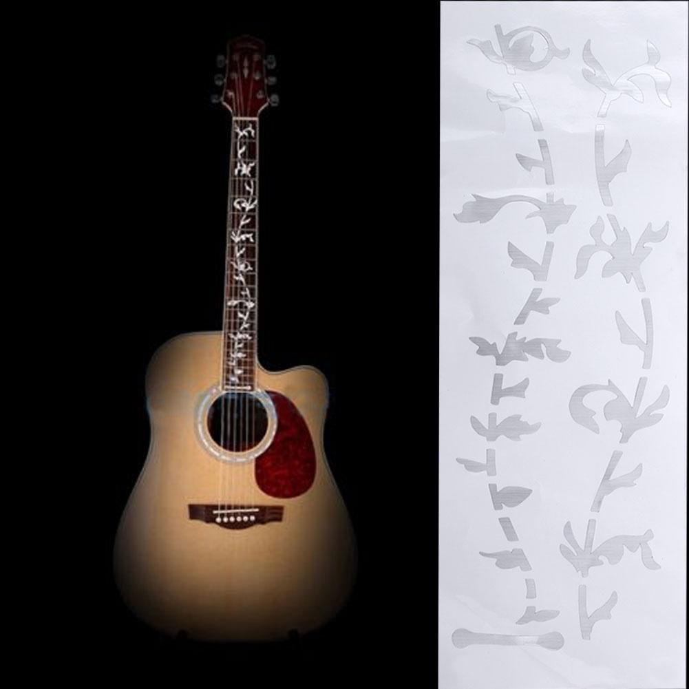1X Beautiful Guitar Bass Inlay Fretboard Ultra Thin Tree Sticker