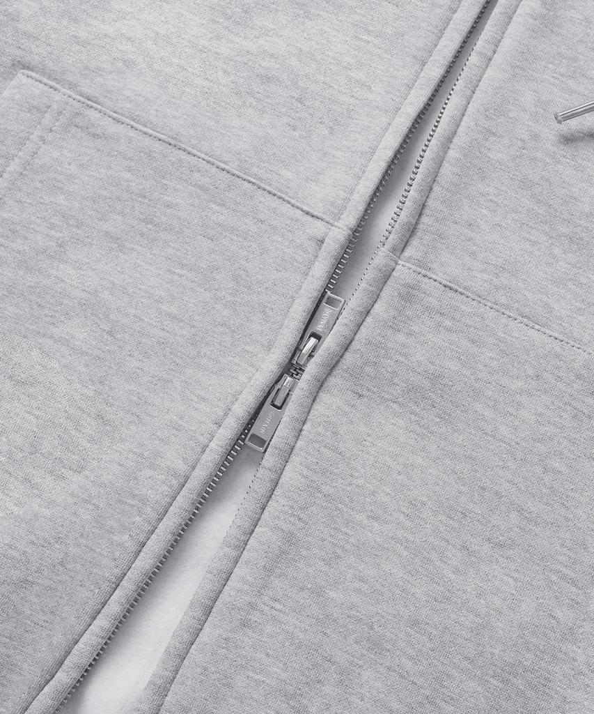 Lemain Second 2-Wege Oversized Sweat Zip-Up Hoodie [Grau]