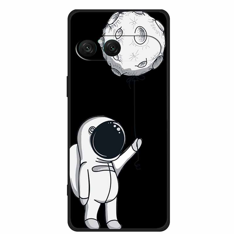 For Sony Xperia 10 VII Phone Case Cartoon Cat Soft Back Cover Black Silicone Case For Sony Xperia 10 VII 2025 Case Coque Funda