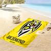 West Coast Eagles Print Beach Towel, Large Soft Quick Dry Towel for Beach Camping Swimming