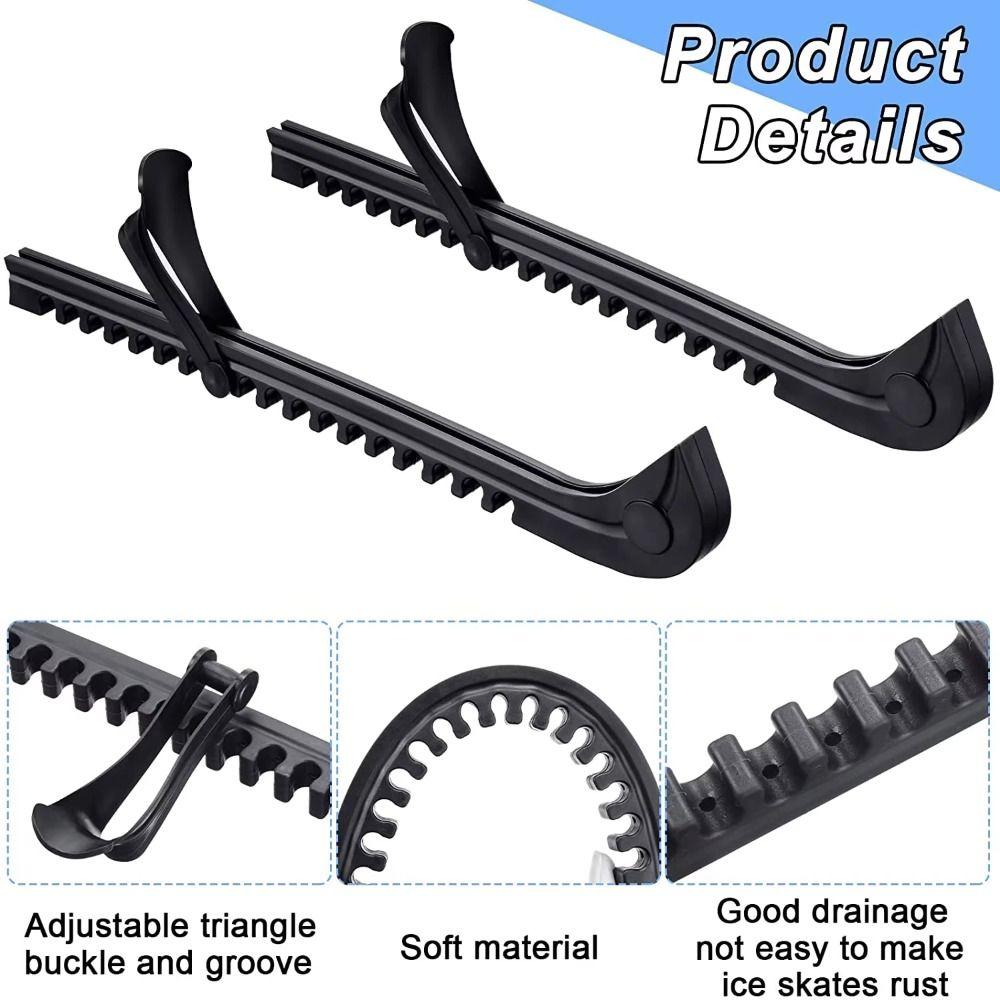 Adjustable Roller Skating Shoes Cover Wear-Resistant Non-Slip Ice Skate Shoes Covers Environmental Portable
